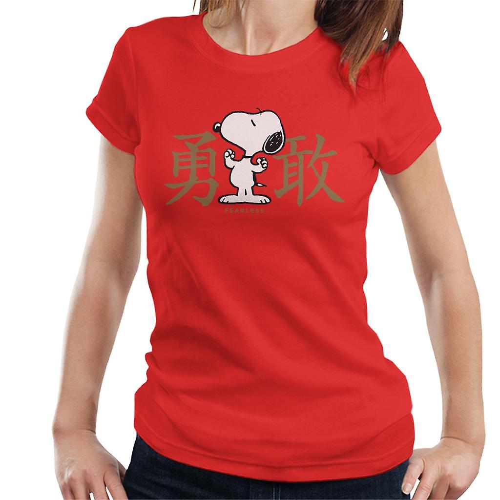 Peanuts Snoopy Fearless Women's T-Shirt