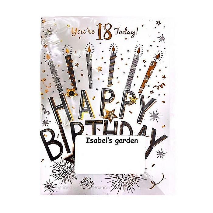 Simon Elvin You Are 18th Today Birthday Card (Pack of 6)