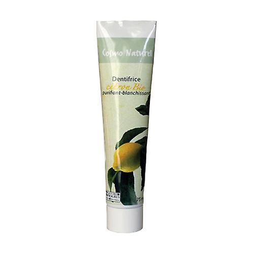 Whitening Toothpaste: Organic Lemon 75 ml (Lemon)