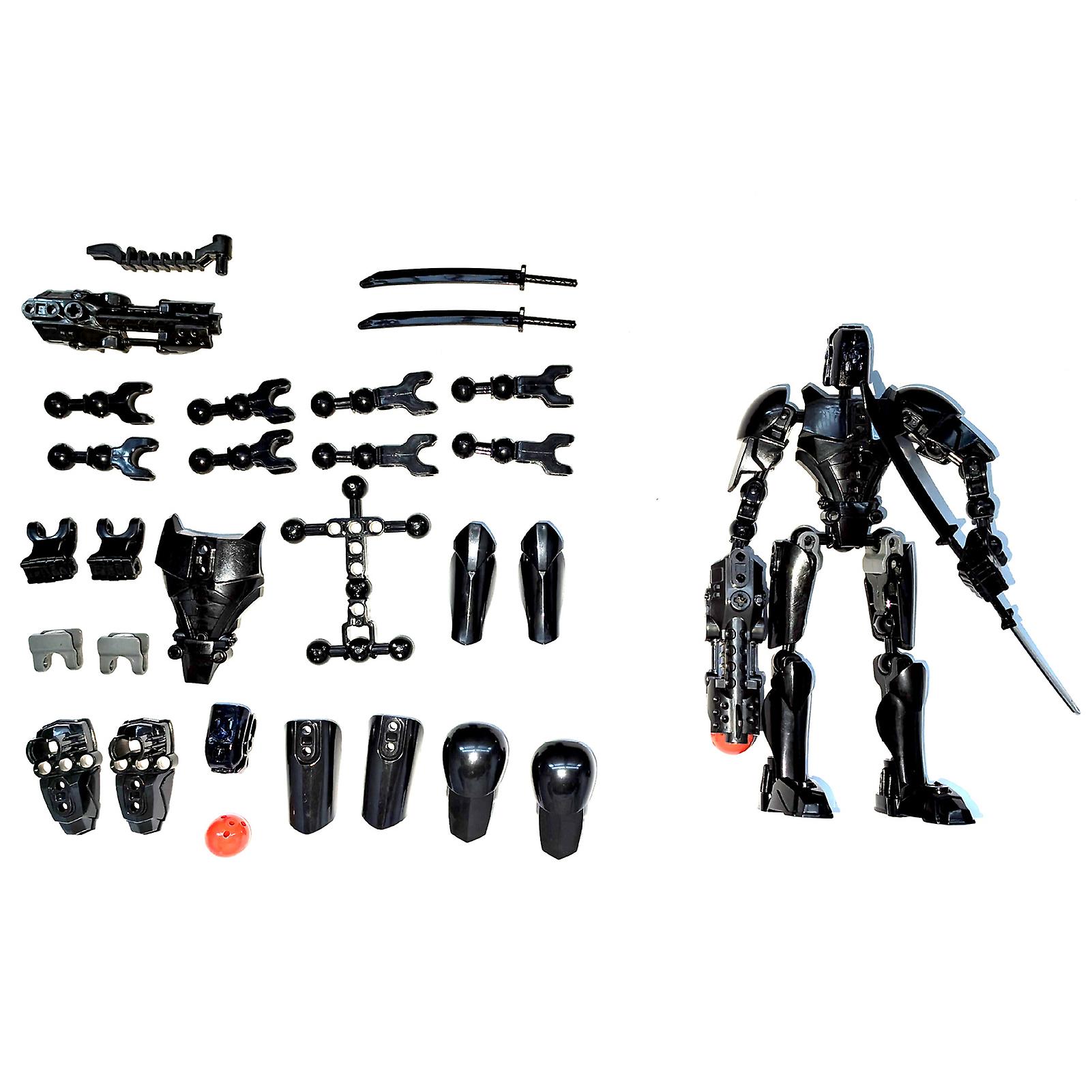 3D Multi-jointed Movable Figure Building Blocks Insteresting Handicraft Ornaments for Home Bedroom