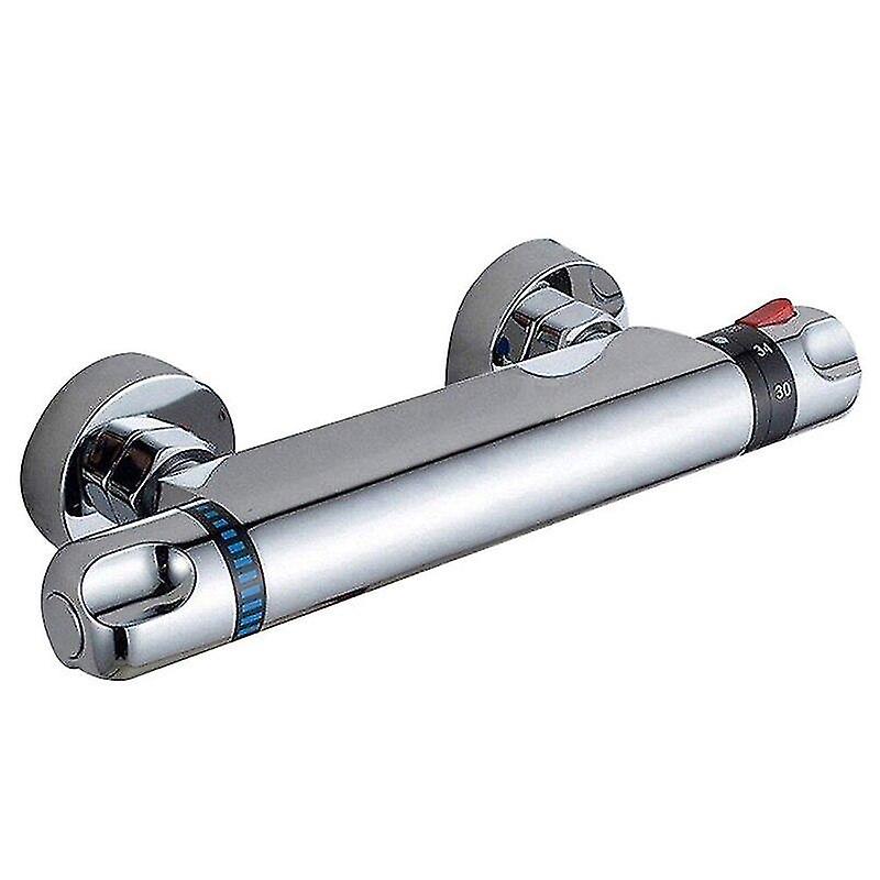 4 Points Thermostatic Shower Mixer Modern Thermostatic Bar Shower Valve Anti Scald C|shower Heads