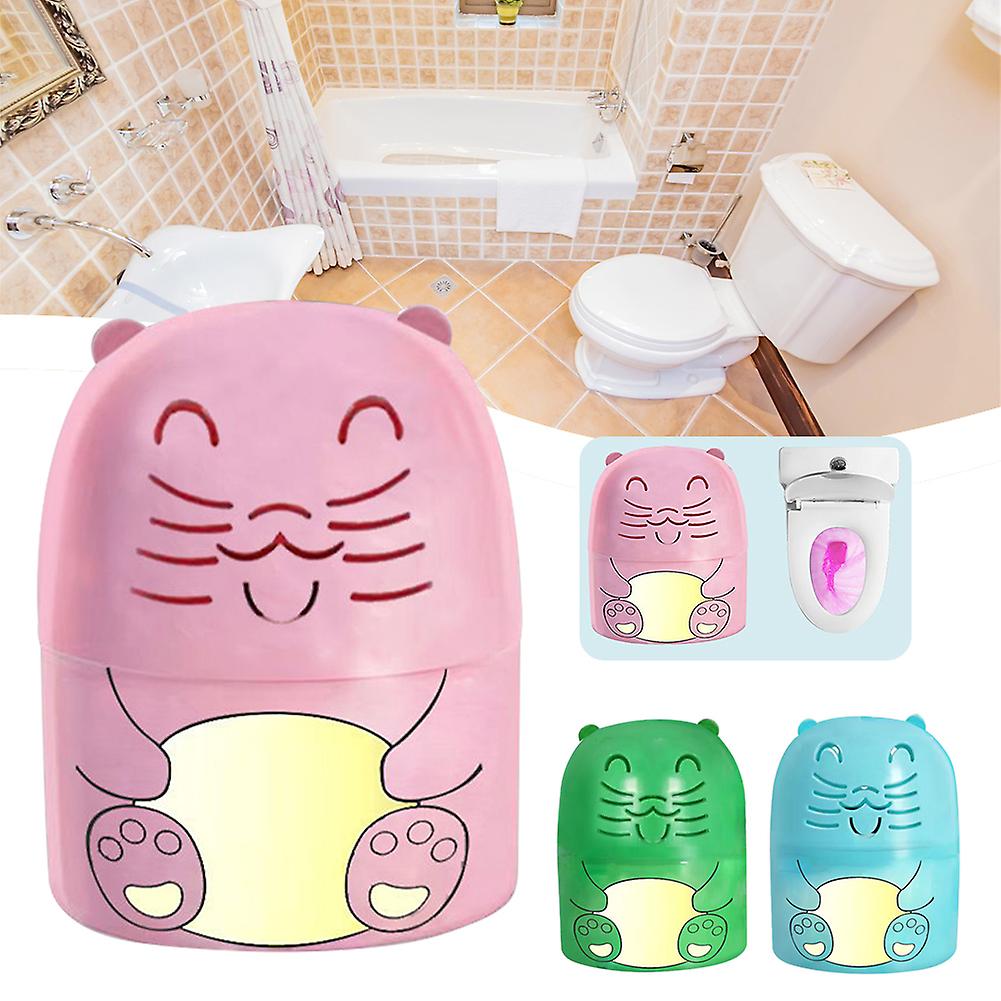 Cute Cat Toilet Bowl Deodorizer Long Lasting Deodorizing Cleaners for Toilet Cleaning