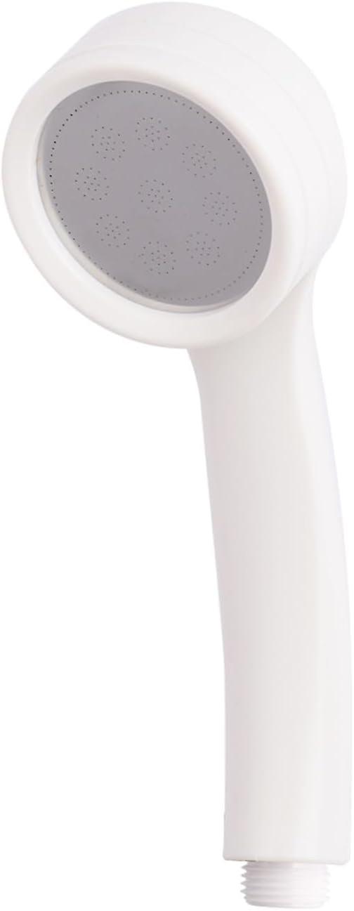 Bathroom Accessories Water Saving Round High Pressure ABS Plastic Single Function Eco Friendly White Small Handheld Shower Head
