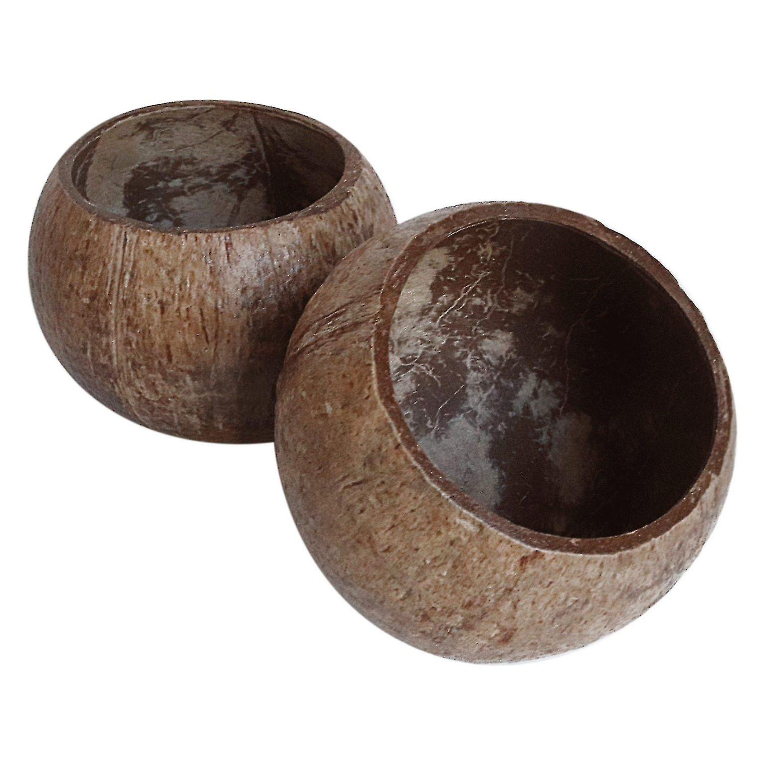 Coconut Shell Candle Bowl- Creative Coconut Wood Design