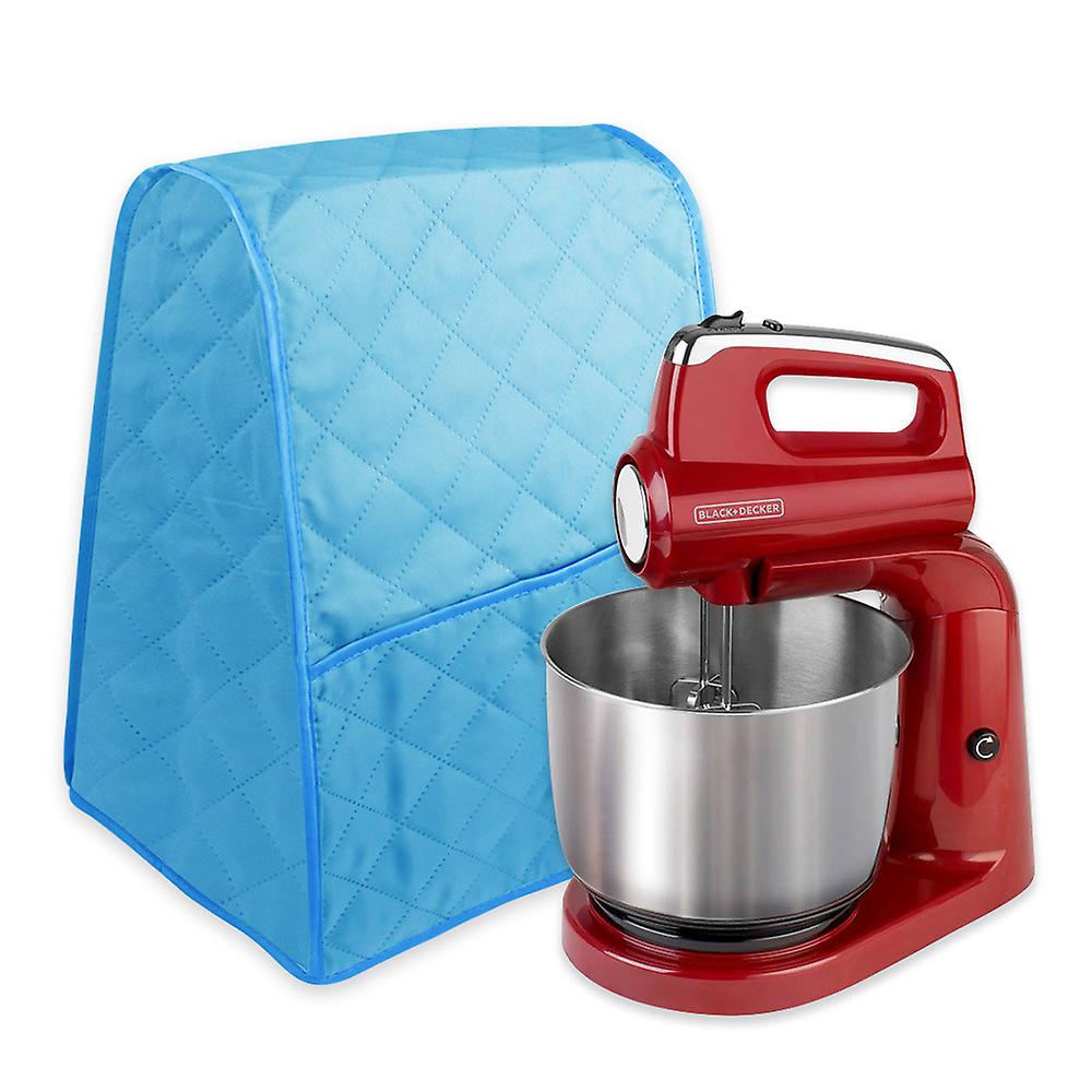 Stand Mixer Cover, (Blue) Dust Cover with Pockets and Storage Bag for Stand Mixer Accessories, Comp