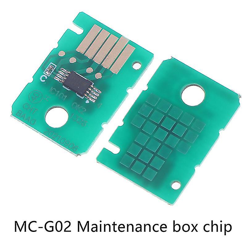 2szt Mc-g02 Maintenance Box Chip dla G1820 G2820 G3860 Odpady atramentu Tank Chip