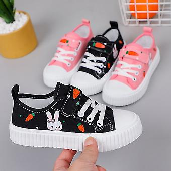 Unisex Kinderen Cartoon Rubbit Canvas Casual Sportschoenen Sneakers Meisjes Jongens Atletische schoenen