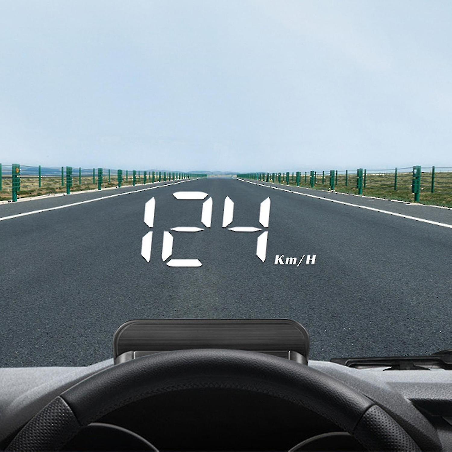 Head Up Display, Car  Gps Hud, Speedometer Usb Interface, Speed, Driving Direction, Overspeed, Clear