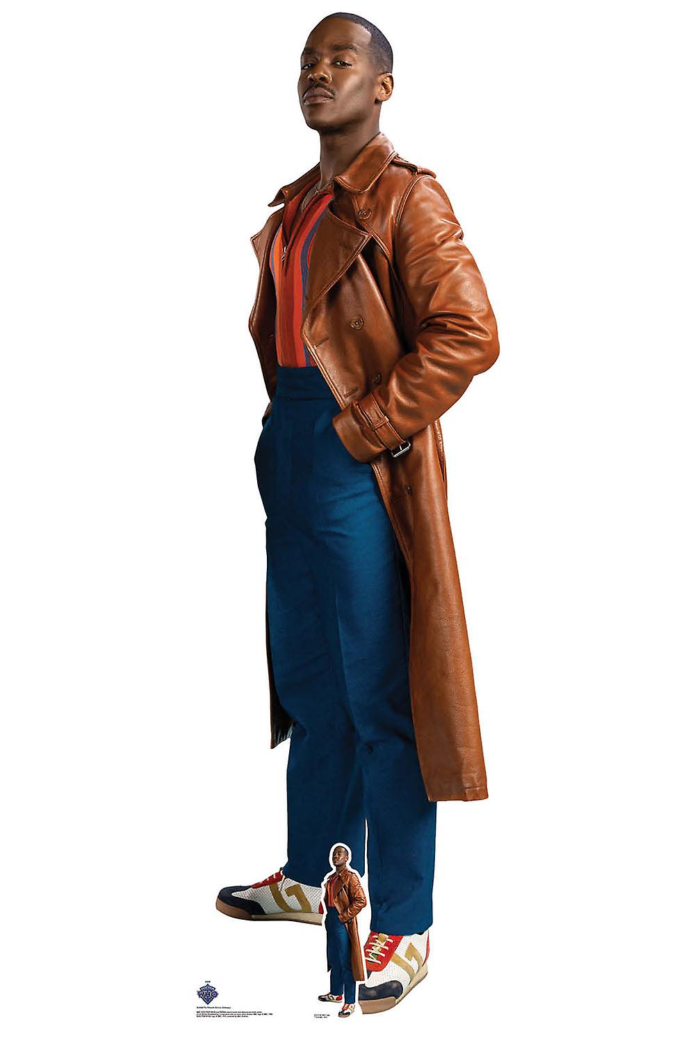 Ncuti Gatwa Fifteenth Doctor Who Side Pose Lifesize Cardboard Cutout