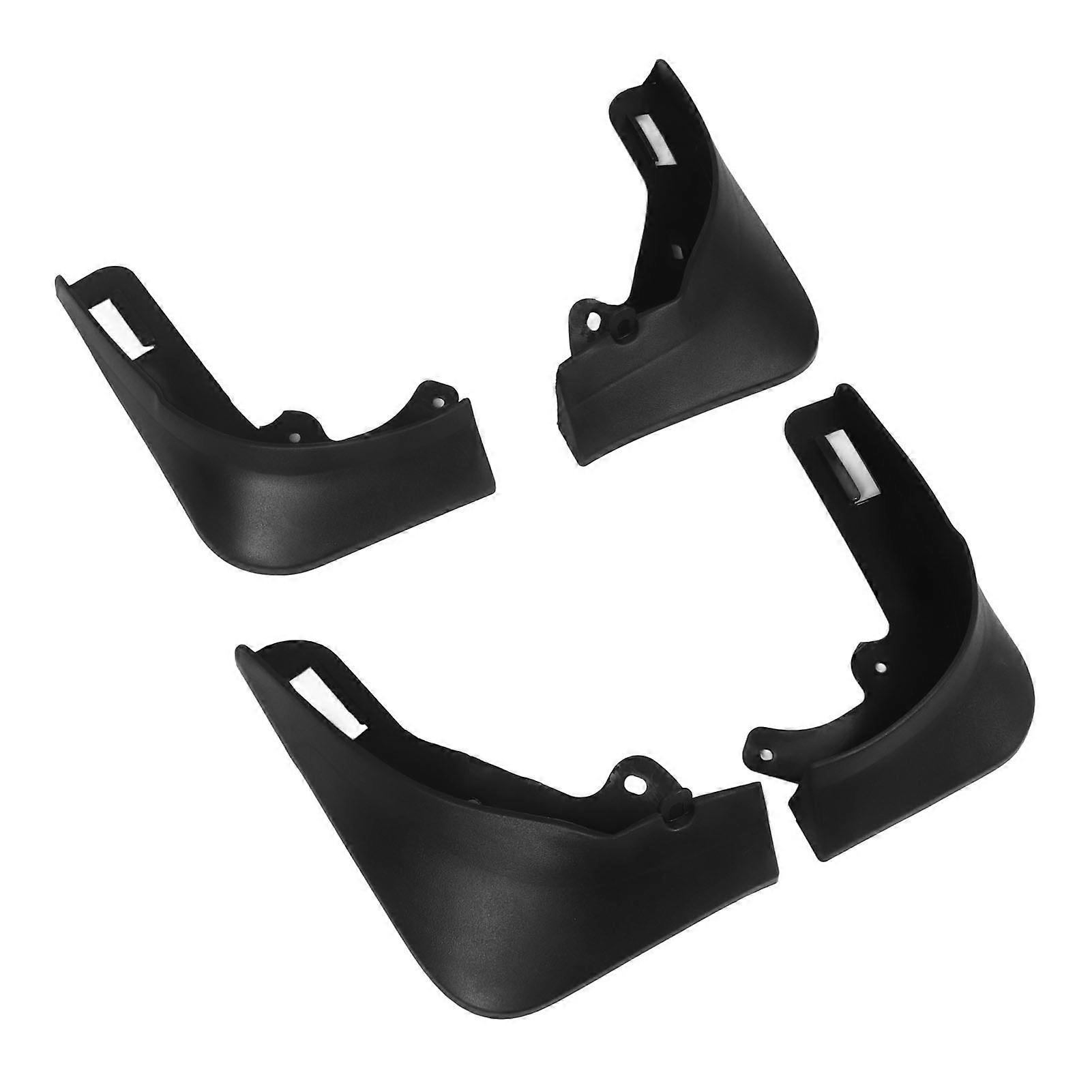 4PCs Car Mud Guards Front Rear Wheels Black Mud Fender Replacement for Tesla Model Y 2021‑2023 
