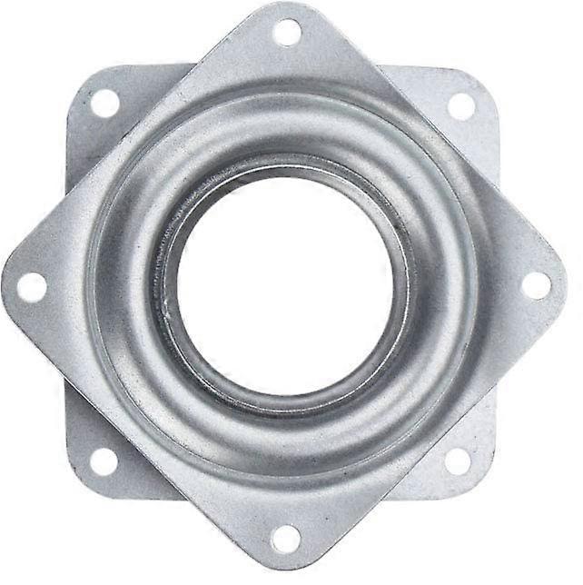 Turntable Turntable Swivel Plate Rotating Platform 360 Degree Rotating Square with Steel Ball Bearings for Kitchen Cabinet Counter Pantry (4 Inch)