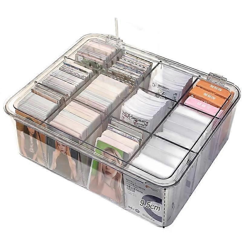 Kart Saklama Kutusu Ticaret Kartı Saklama Kutusu Kartlar için Scrapbook Etiket Çıkartmaları