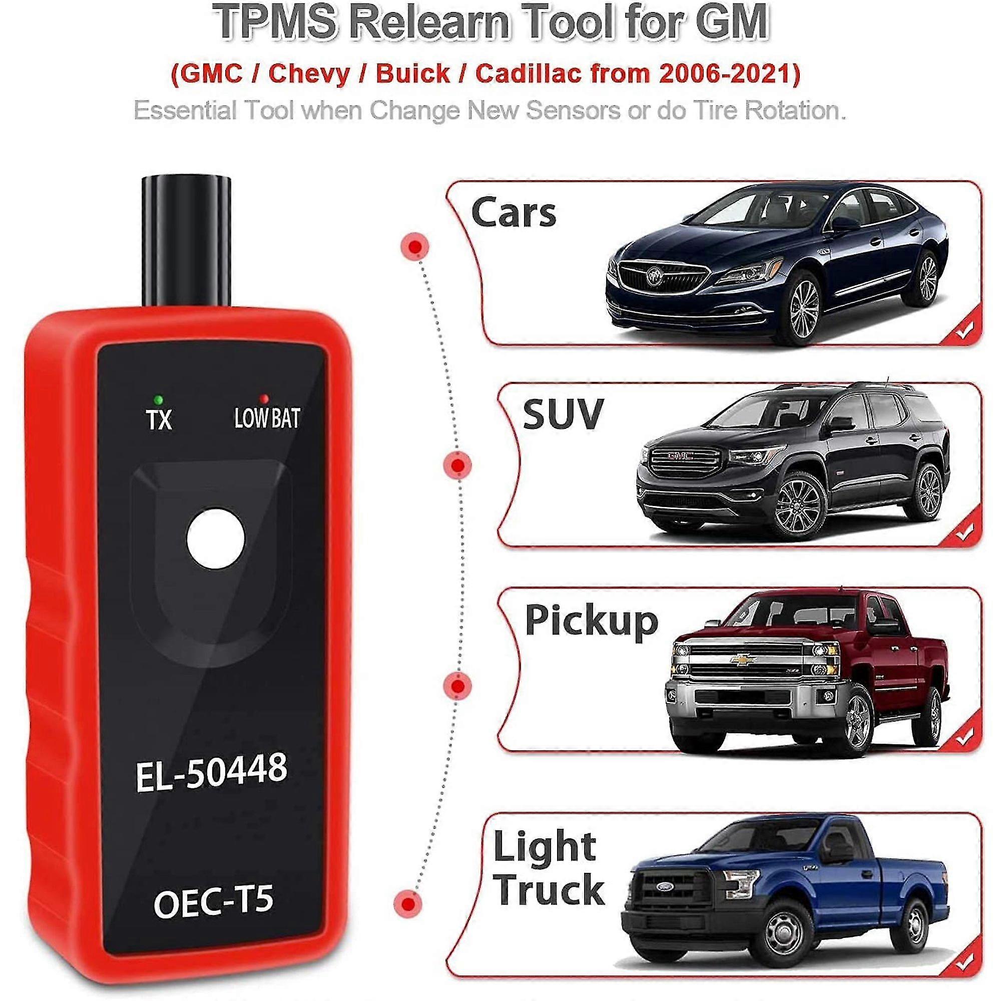 TPMS EL-50448 Oec-t5 Do systemu monitorowania ciśnienia w oponach Opel/gm El50448 Narzędzie do resetowania Tpms Opel El 50448 Tpms Activation Tool Edition