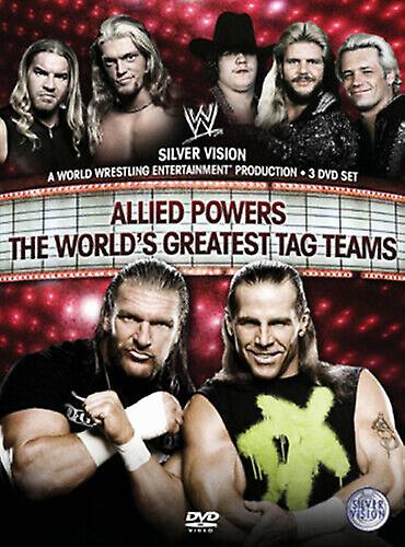 WWE Allied Powers - Worlds Greatest Tag Team DVD (2009) cert 15 3 discs - Region 2