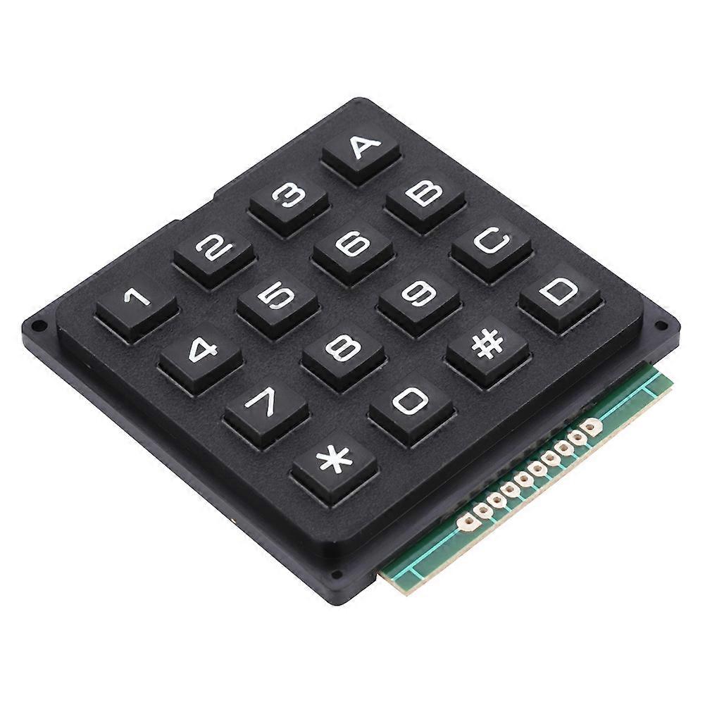 Keyboard Modules with 16 Keys 4x4 Push Buttons External Keypad for MCU