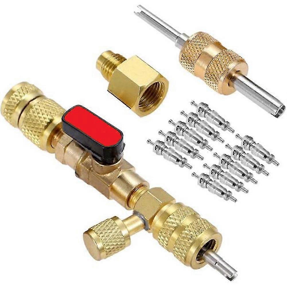 R410a R22 Valve Core Remover Installer Tool für R404a R407c R134a R12