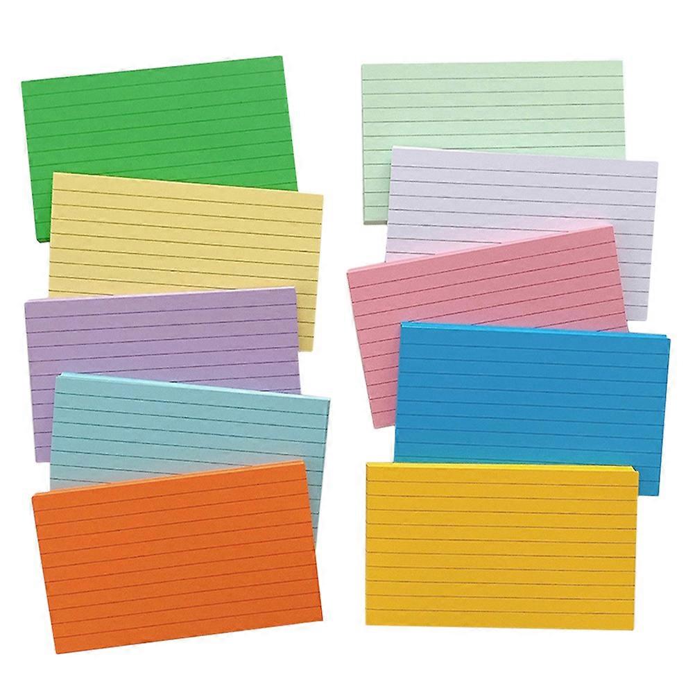 500 Sheets of Convenient Blank Cards DIY Word Cards Portable Graffiti Cards Message Accessory