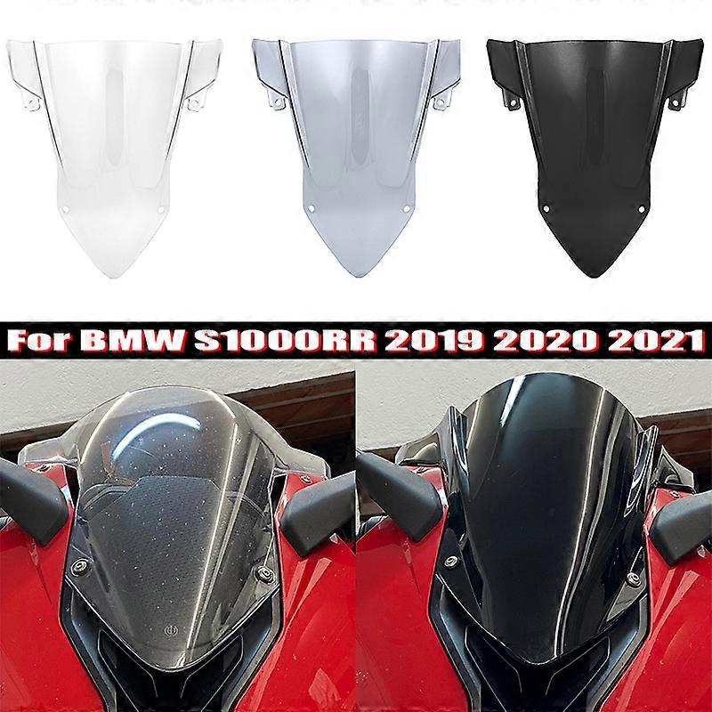 S1000RR Motorcycle Parts Double Bubble Front Windscreen Windshield Shield Wind Deflector For BMW S1000RR S1000 RR 2019 2020 2021