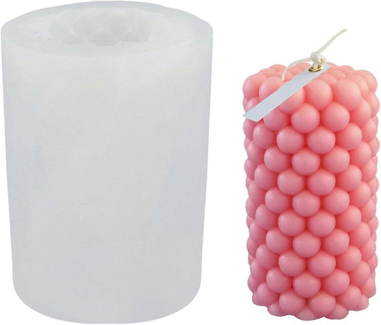 2025 ، قالب شمعة سيليكون ، قالب شمعة 3D DIY ، قالب شمعة فقاعة ، قوالب شمعة مرنة متينة