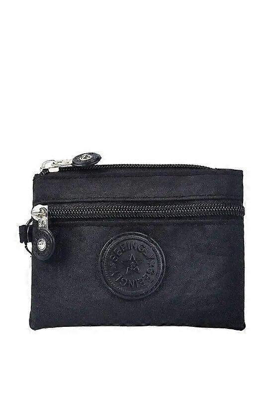 Wallet Mini Bag with Triple Zipped Portable Women Wallets Phone Pouch Fashion Big Capacity Women Wallet Make-up Bag Coin Purse