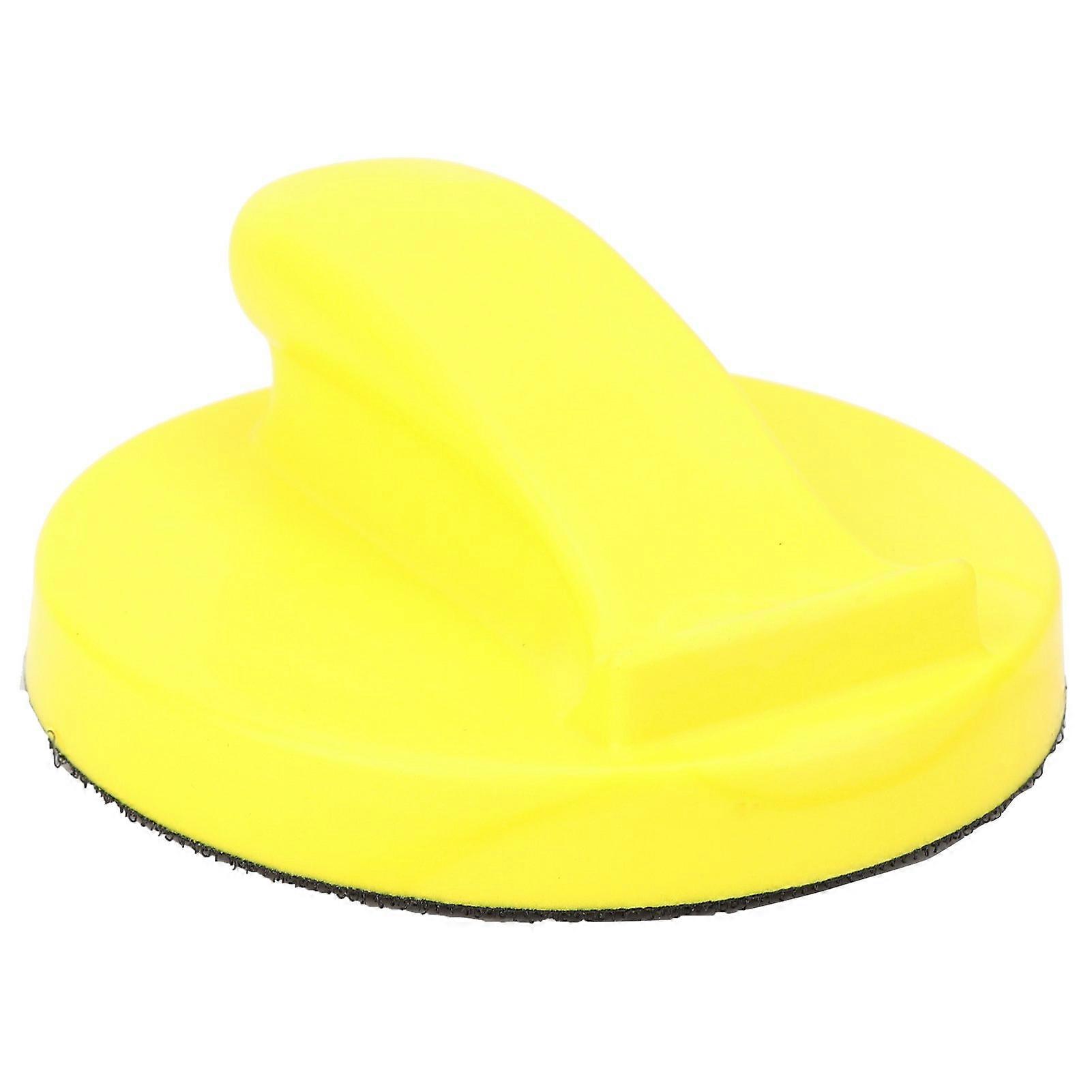5in Sanding Disc Holder Hand Grinding Block SelfAdhesive Hook and Loop Back Polishing Pad
