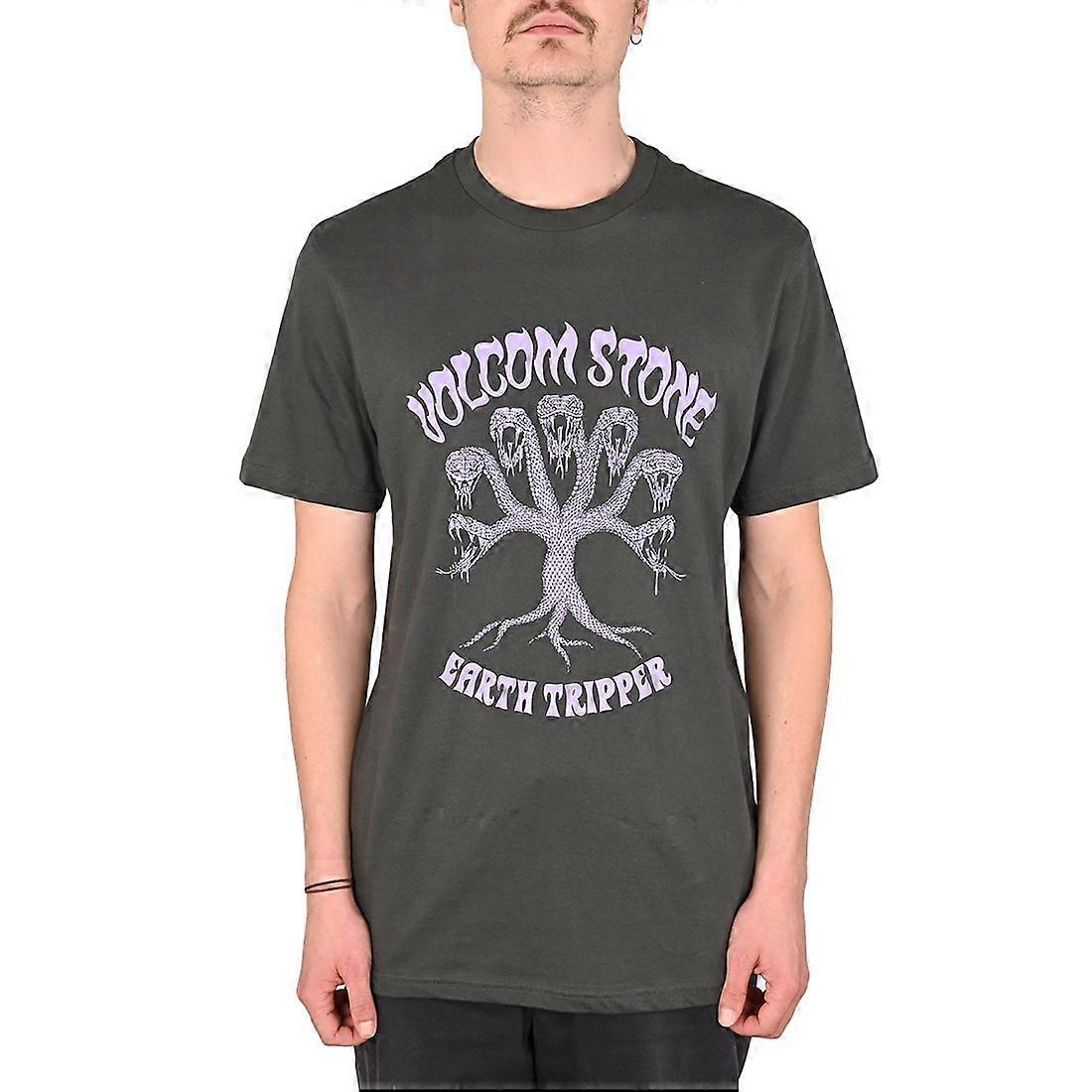 Volcom Feeding Tree S/S T-Shirt - Stealth