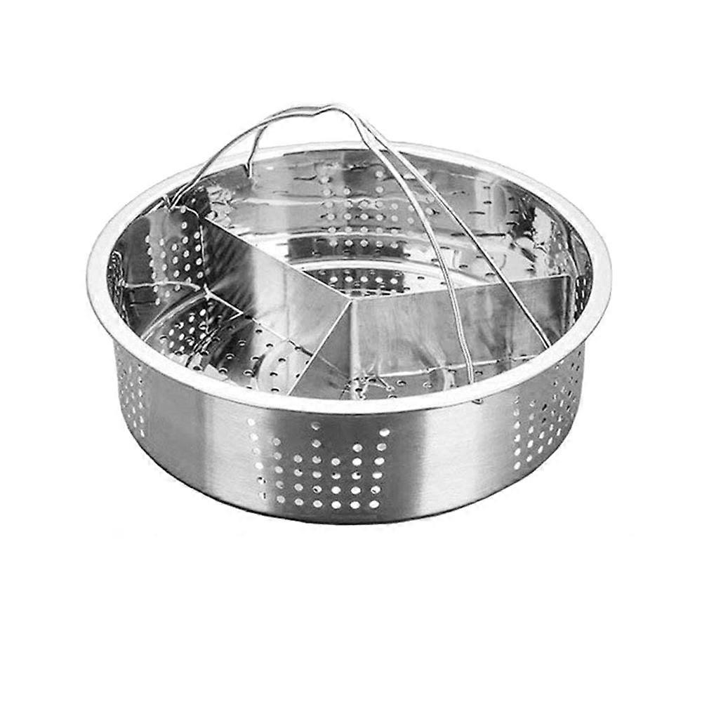 Separator Set Stainless Steel Steamer Basket Rack Accessories Fast Steaming Grid Basket Divider fo