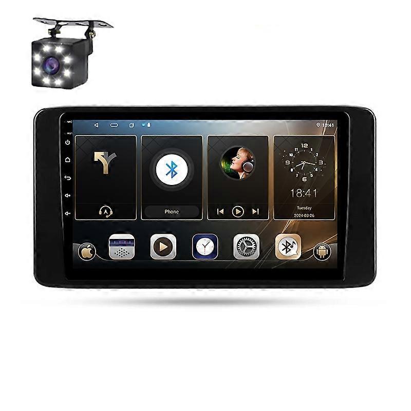 Android Auto For Skoda Rapid 2 2019 - 2023 カー マルチメディア ラジオ ワイヤレス ナビゲーション GPS