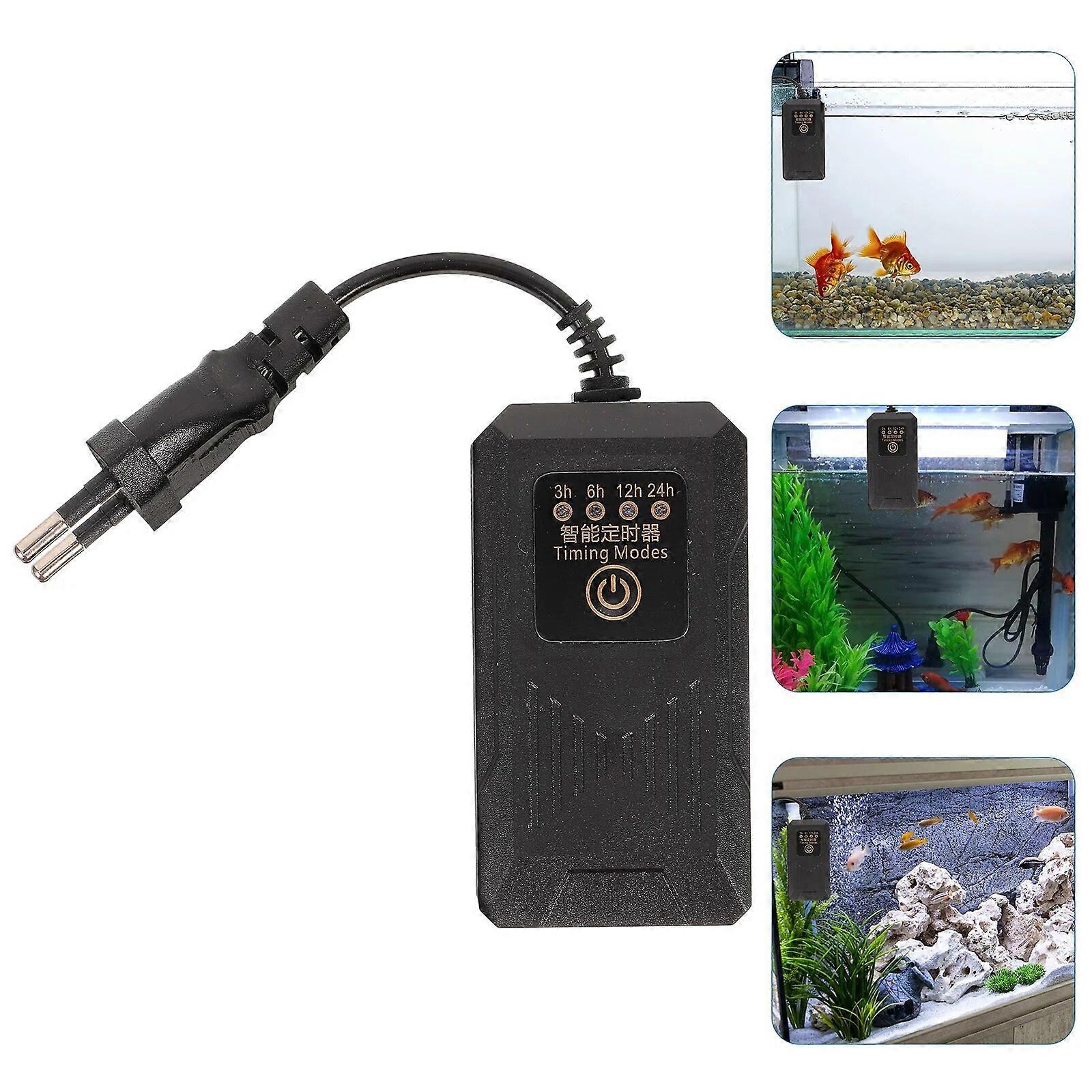 Fish Tank Timer Feeding Outlet Aquarium LED Dimmer Accessories Timing Co2 Controller