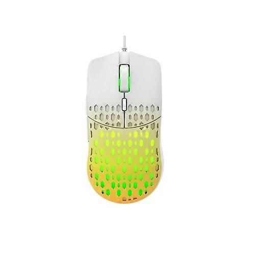 HXSJ S500 3600DPI Colorful Luminous Wired Mouse
