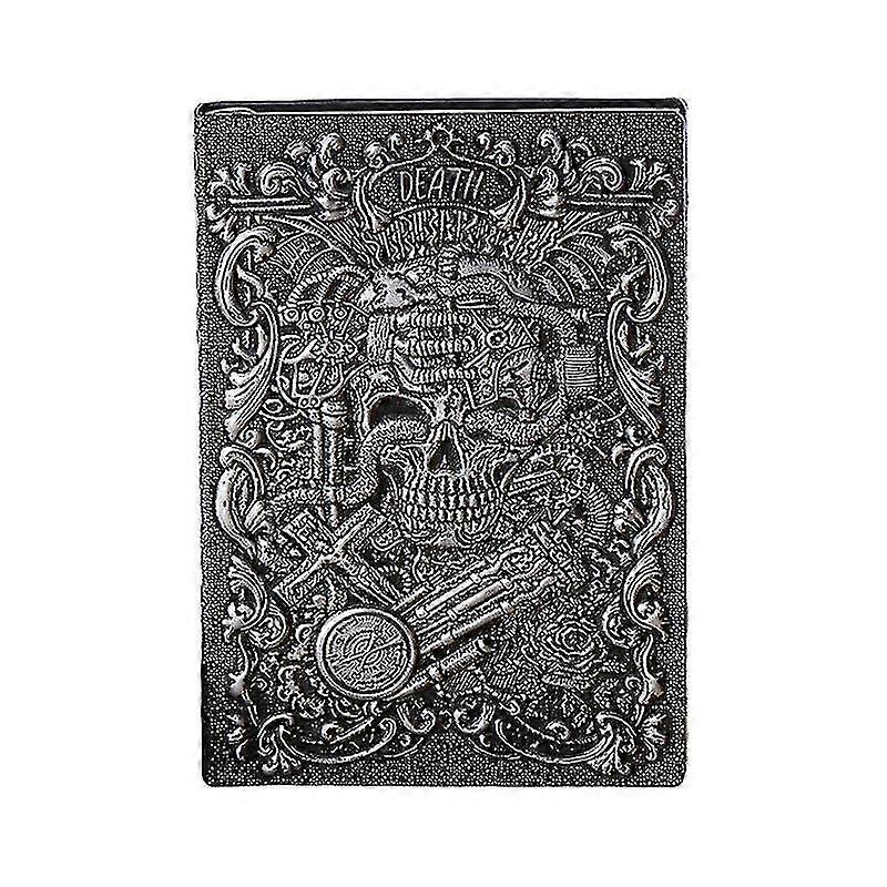 Vintage Embossed Pu Leather Drawstring Notebook Deskdecoration Journal Diary A5