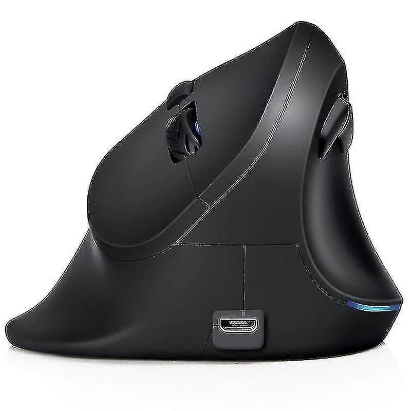 Vertical Wireless Mouse, Rechargeable Optical Quiet Ergonomic Mouse