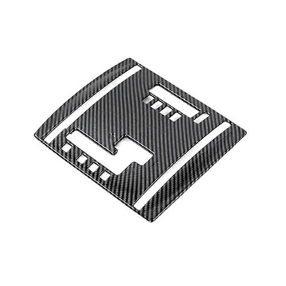 Car Carbon Fiber Central Control Shift Panel Decal Interior Modification For Pajero 2007-2019