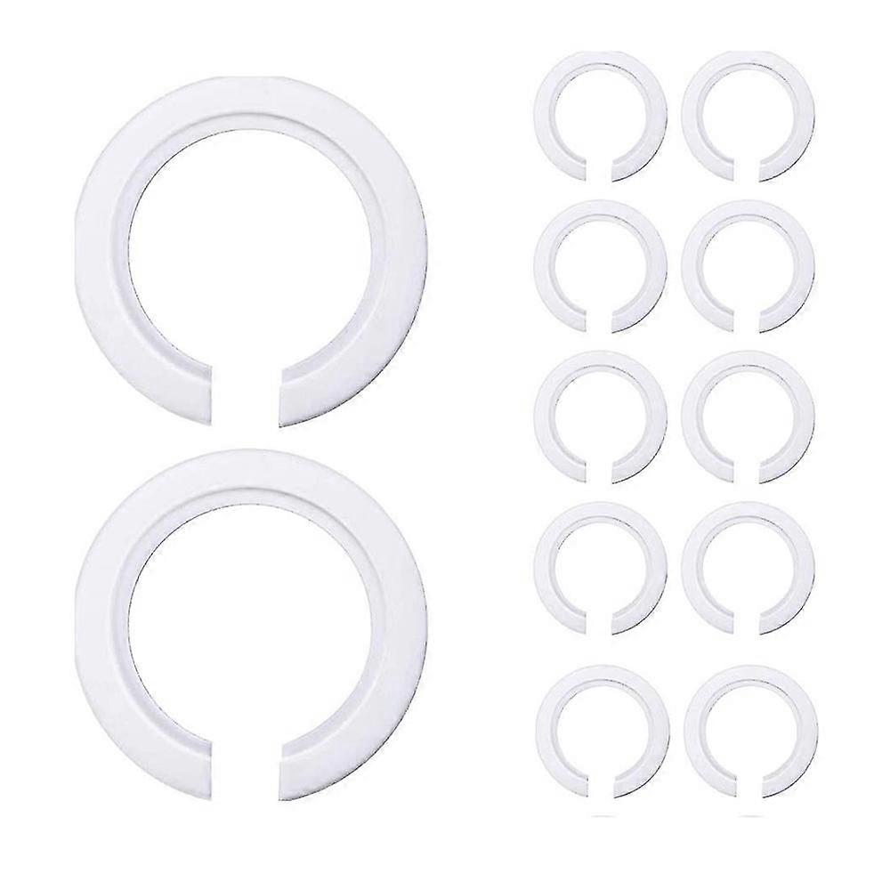 12Pcs Lamp Shade,E27 to E14 Hole Converter,Lampshade Ring Reducer for Fitting Screw Lamp Shades to