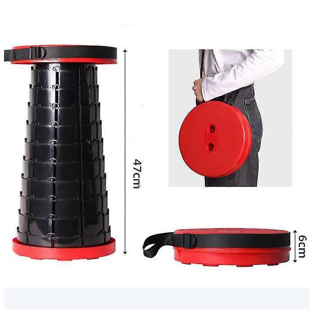 Folding Stool Folding Chair Portable Lightweight Retractable Tall