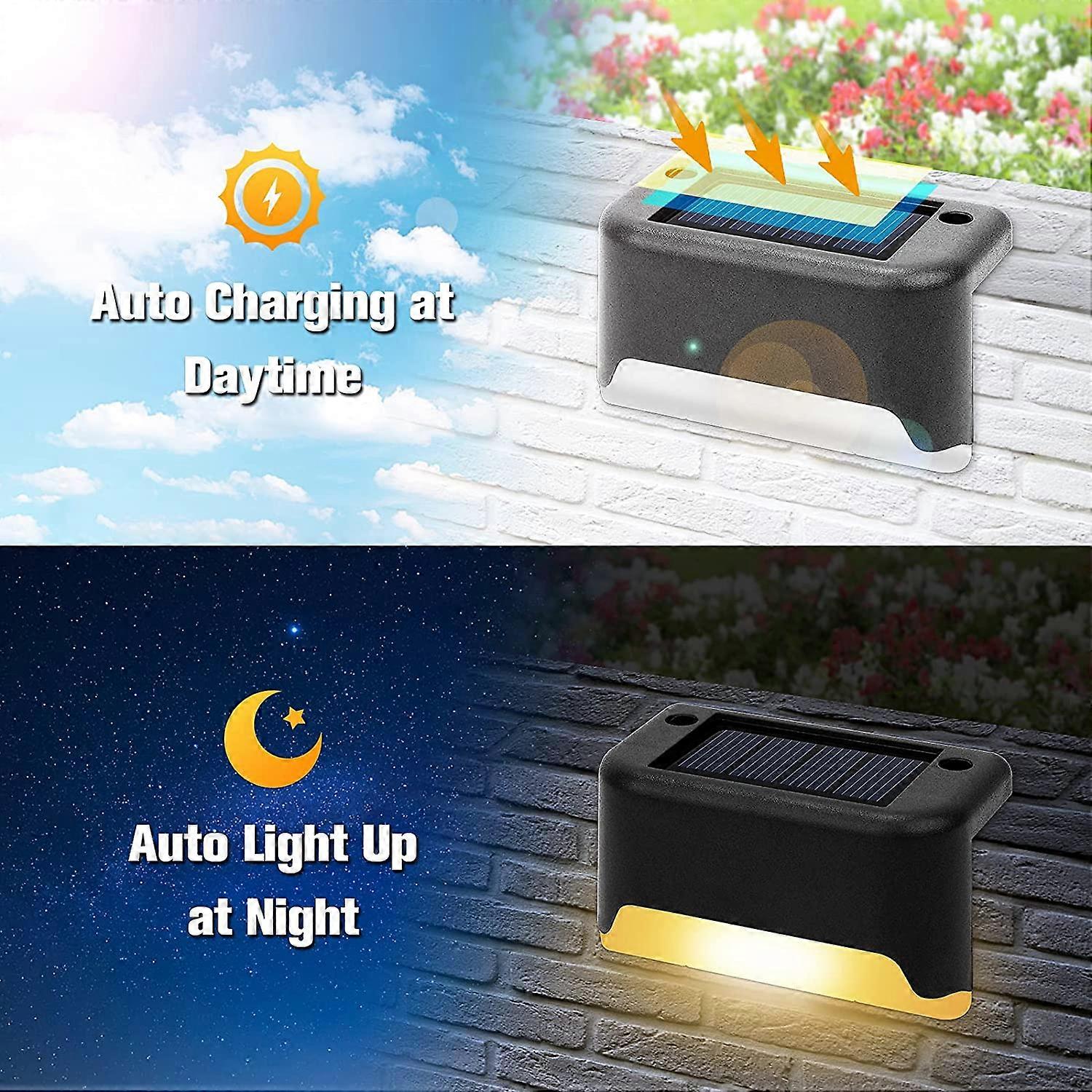 Solar Step Deck Fence Light