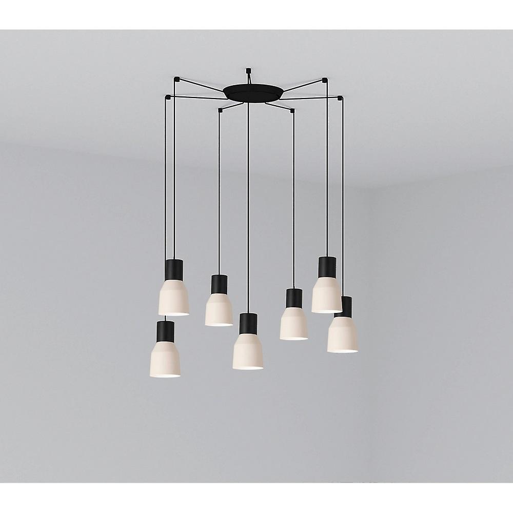 Faro KOMBO - Cluster Pendant Ceiling Light Beige, E27