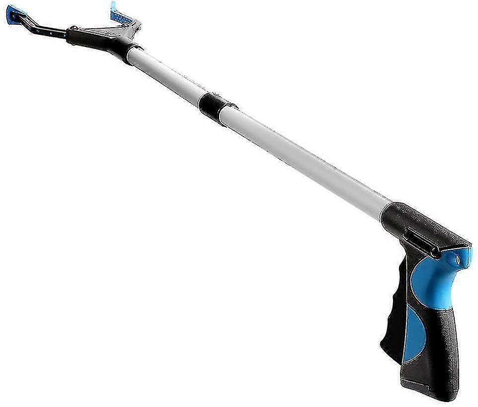 Tool, 32" Foldable Grabber Reacher For Elderly, Lightweight Extra Long Handy Trash Claw Grabber, Reaching Assist Tool For Trash Pick Up, , Litter Pick