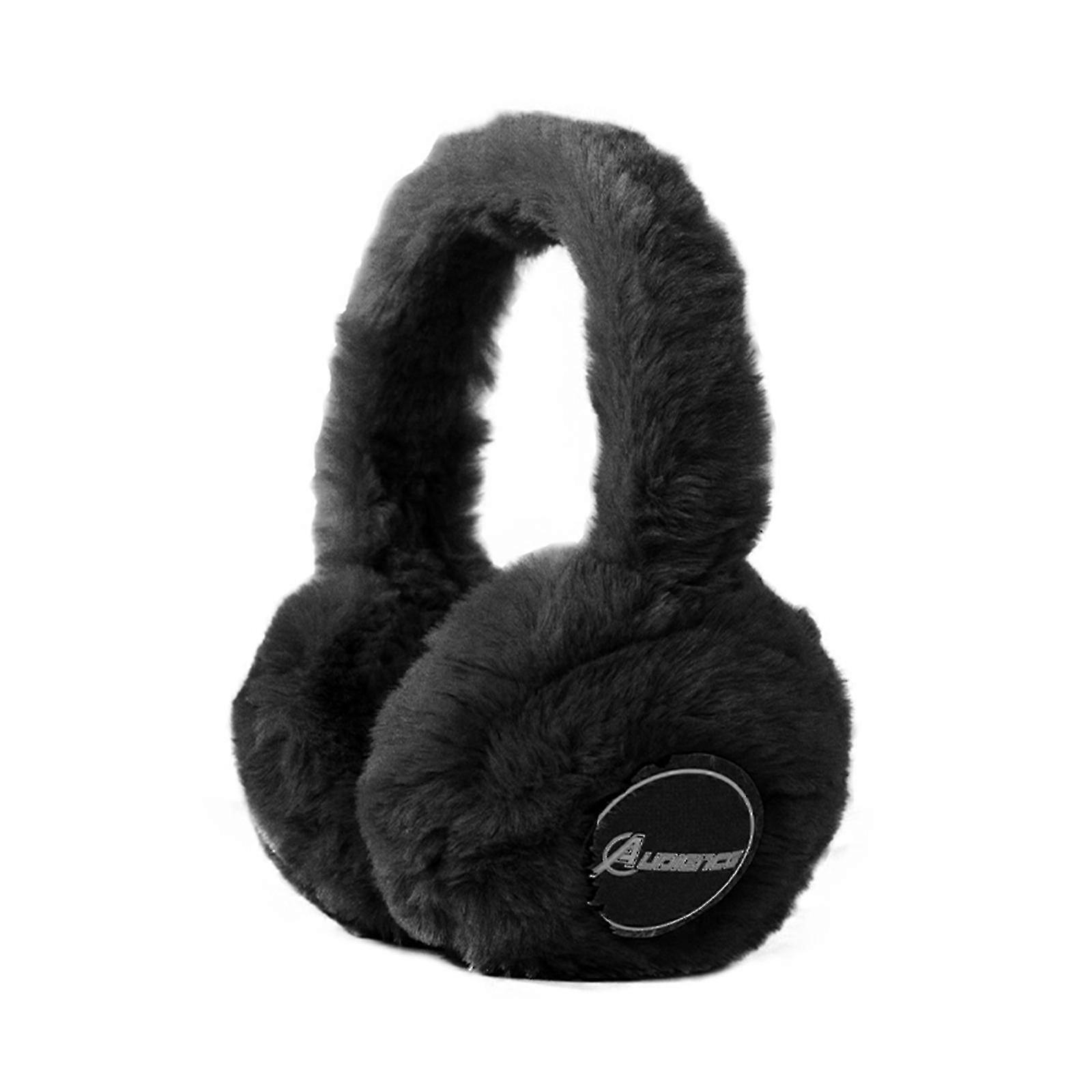 Headset 5.0 Wireless Bluetooth Folding Earmuff Warm Plush Winter Headset Ear Pack Hd Call Anti-falling Long Battery Life