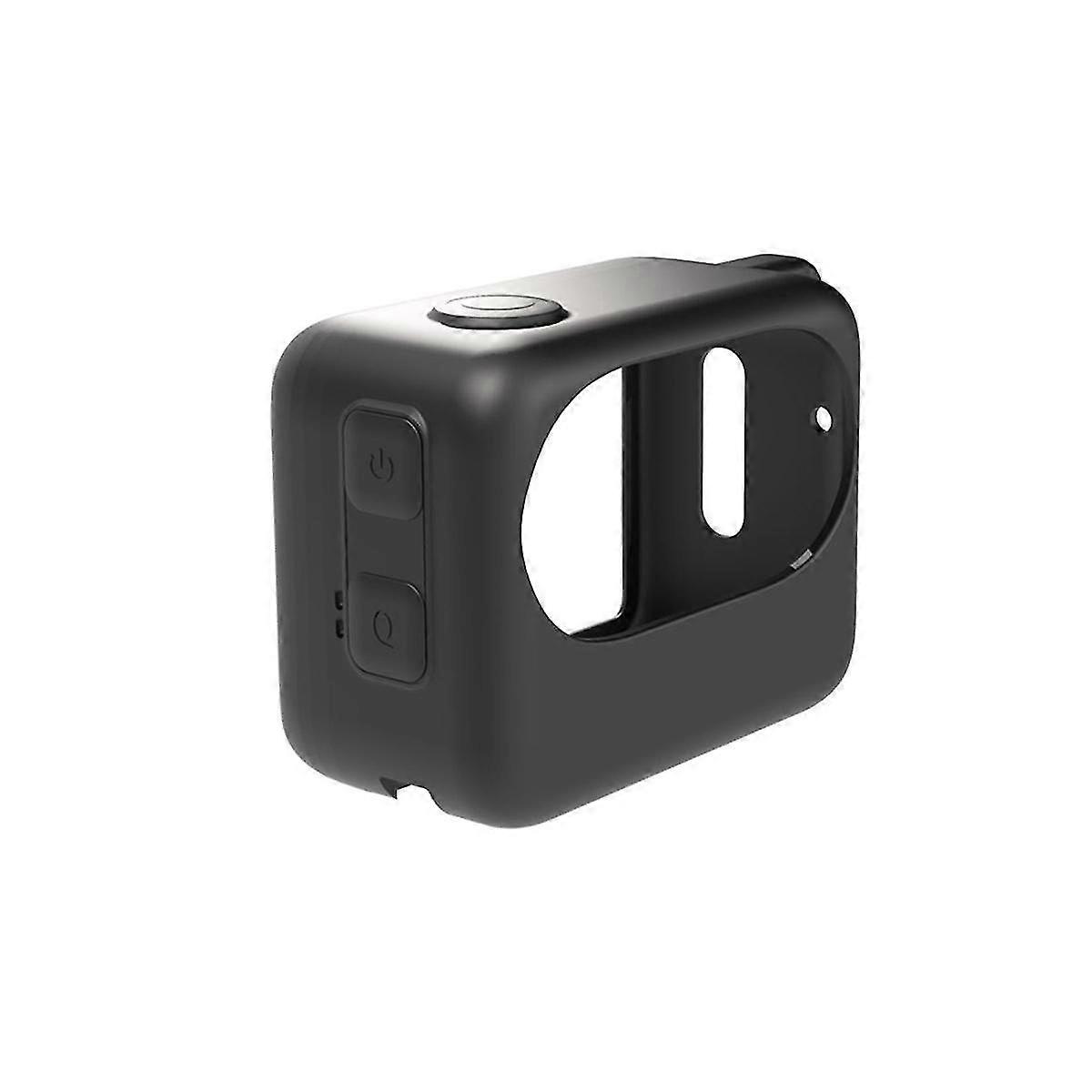 For Go 3 Thumb Camera Charging Case Anti- Drop-resistant Multi-functional Silicone Protective Case,black