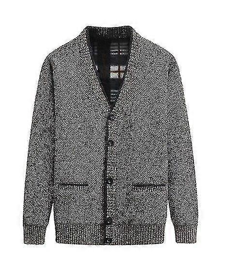 Herrtröja Kofta tjock varm tröja