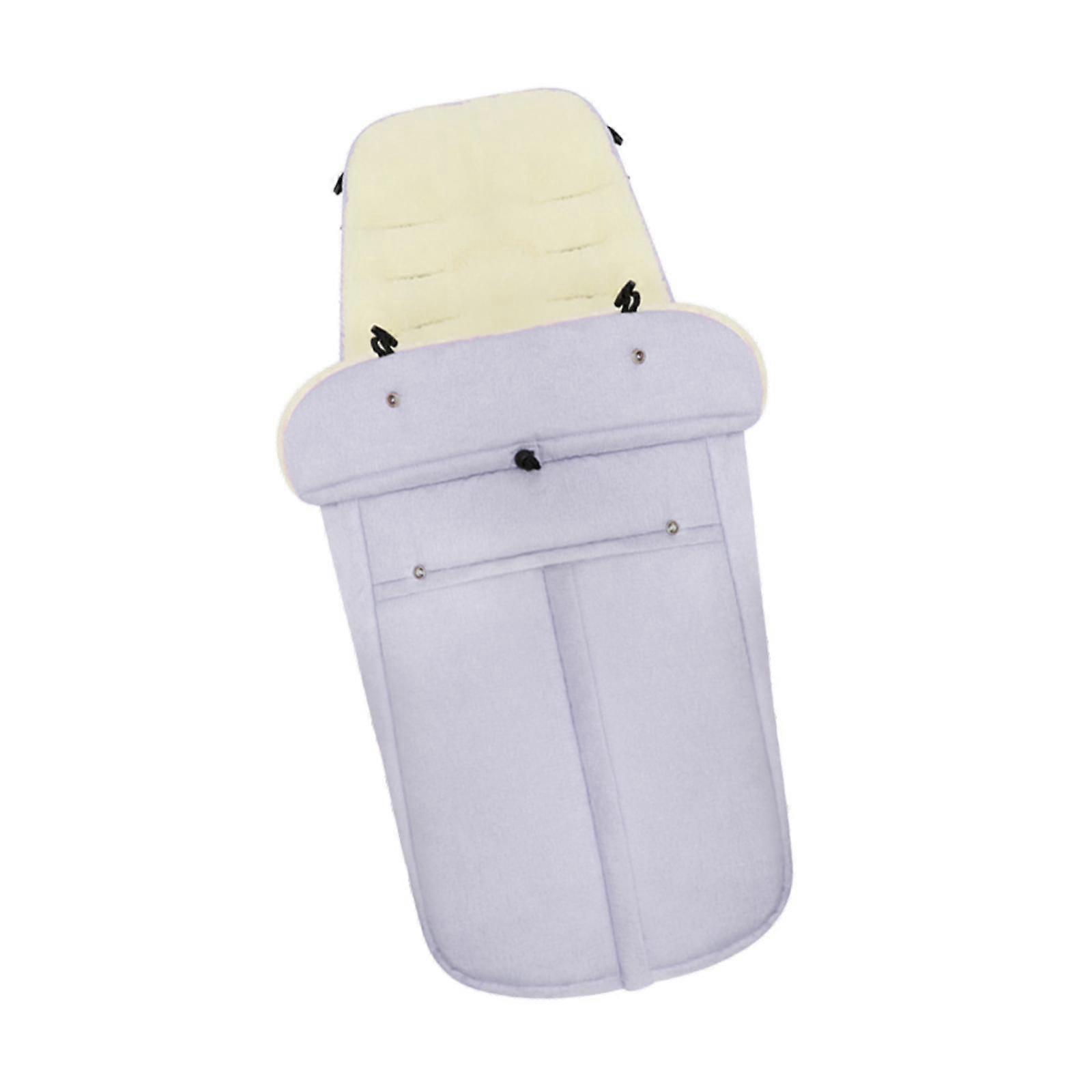 Universal åkpåse för barnvagn Vintersovsäck för vinter barnvagn rosa