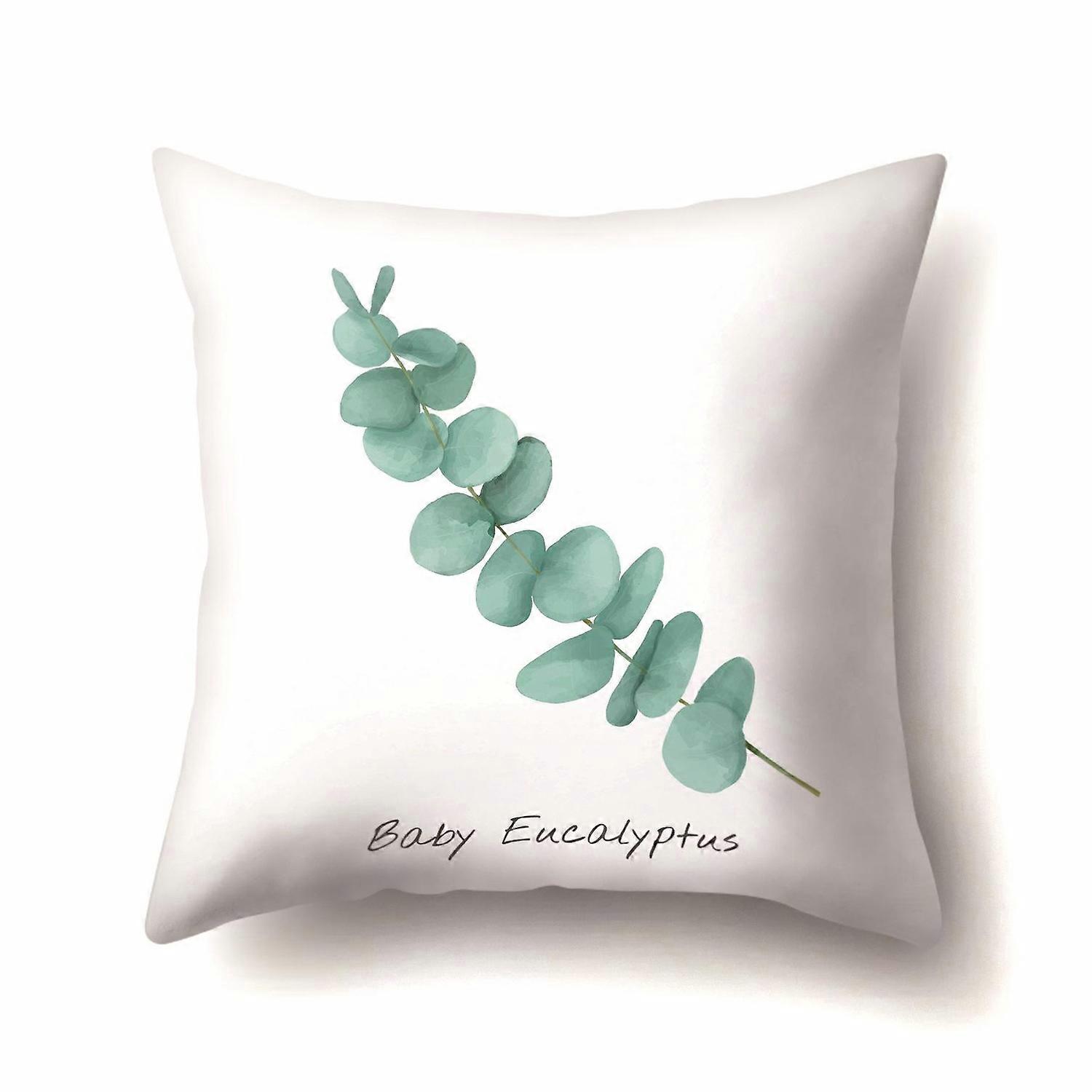 Πράσινο κάλυμμα μαξιλαριού Nordic Spring Pillow Cover Fashion Pillow Cover Καθιστικό Office Pillow Sofa C