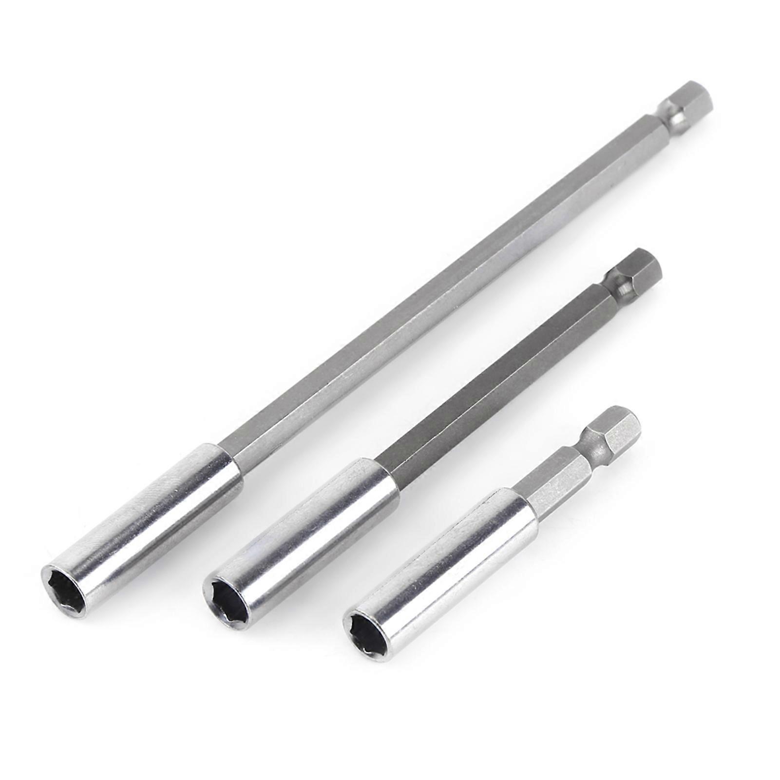 Electrical Drill Screwdriver Extension Bar Magnetic Bit Holder 1/4"