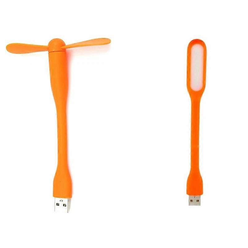 Multifunctional USB Mini Desktop Mini Fan With Universal USB Light Energy-Saving Portable LED Light