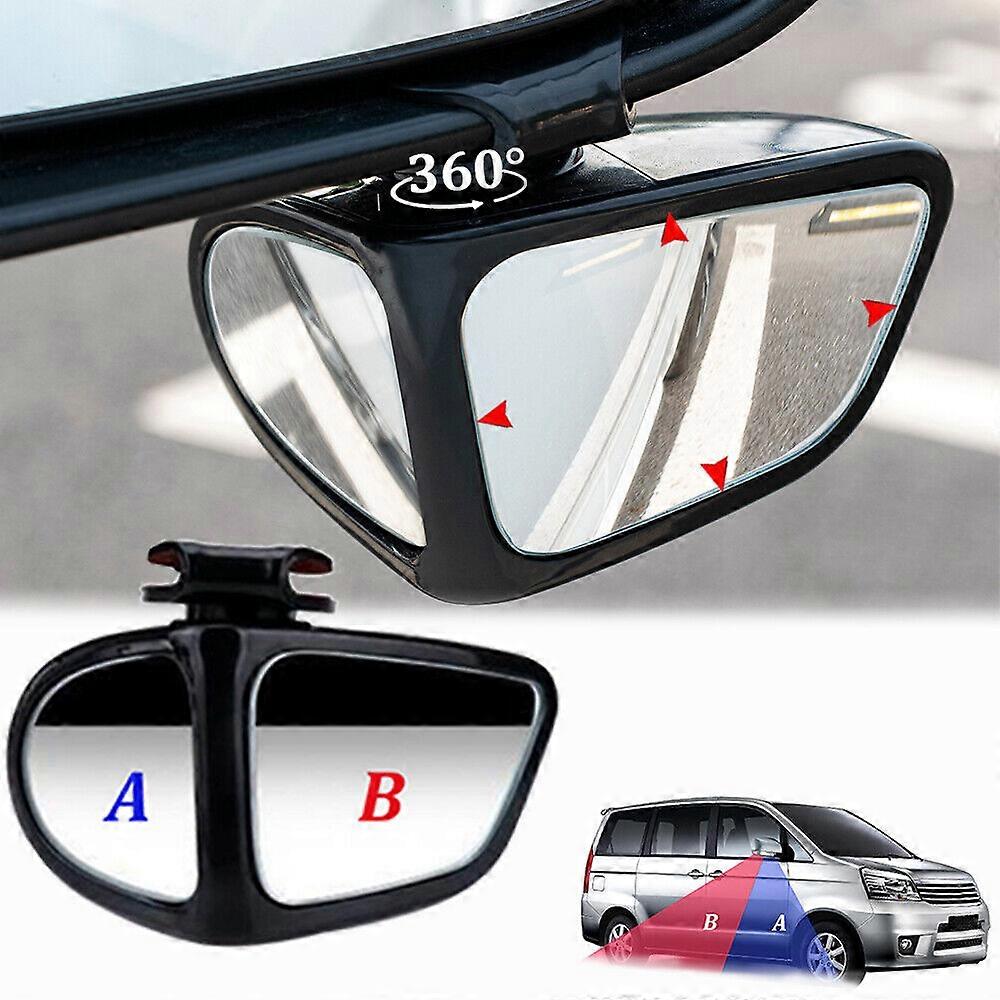 Dead Angle Mirror Wide Angle Rear Mirror 360 Rotation Adjustable Right Side
