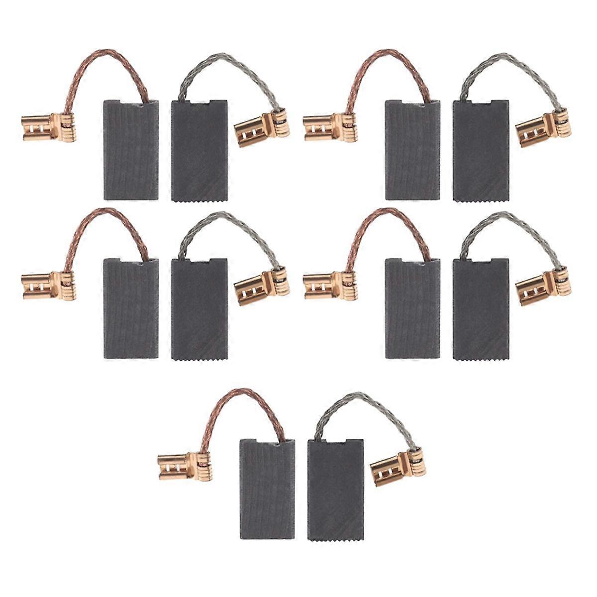 For 11240 Rotary Hammer Replacement Carbon Brush Set of 10Pcs 1617014138