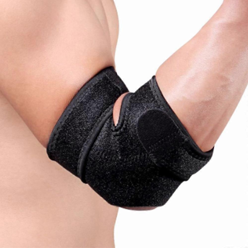 Tennis Elbow Strap Adjustable Elbow Support Sleeve with Dual-Spring Stabilizer