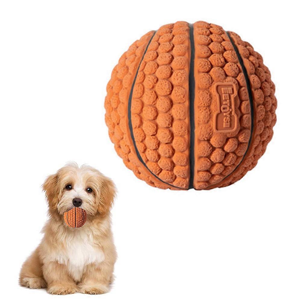 Rubber Dog Toy Balls for Small Medium Large Dogs Interactive Floating Bouncing Ball for Soft Chewer Water Sports Fetch and Play