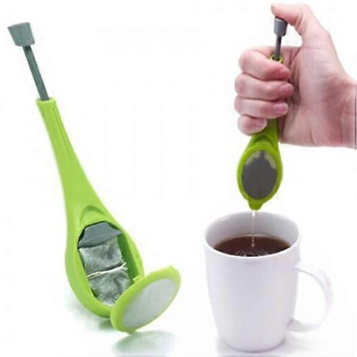Tea Pusher Pusher Type Silicone Reusable Tea Bag